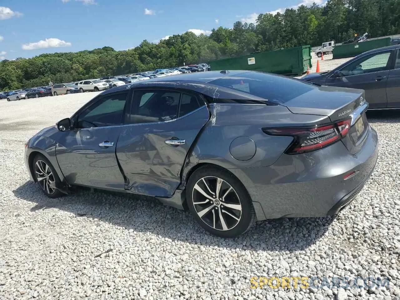 2 Photograph of a damaged car 1N4AA6CV1MC511111 NISSAN MAXIMA 2021