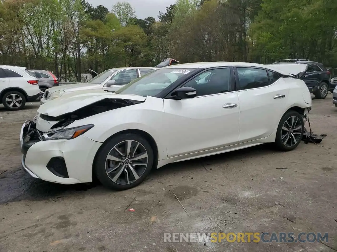 1 Photograph of a damaged car 1N4AA6CV1MC515112 NISSAN MAXIMA 2021