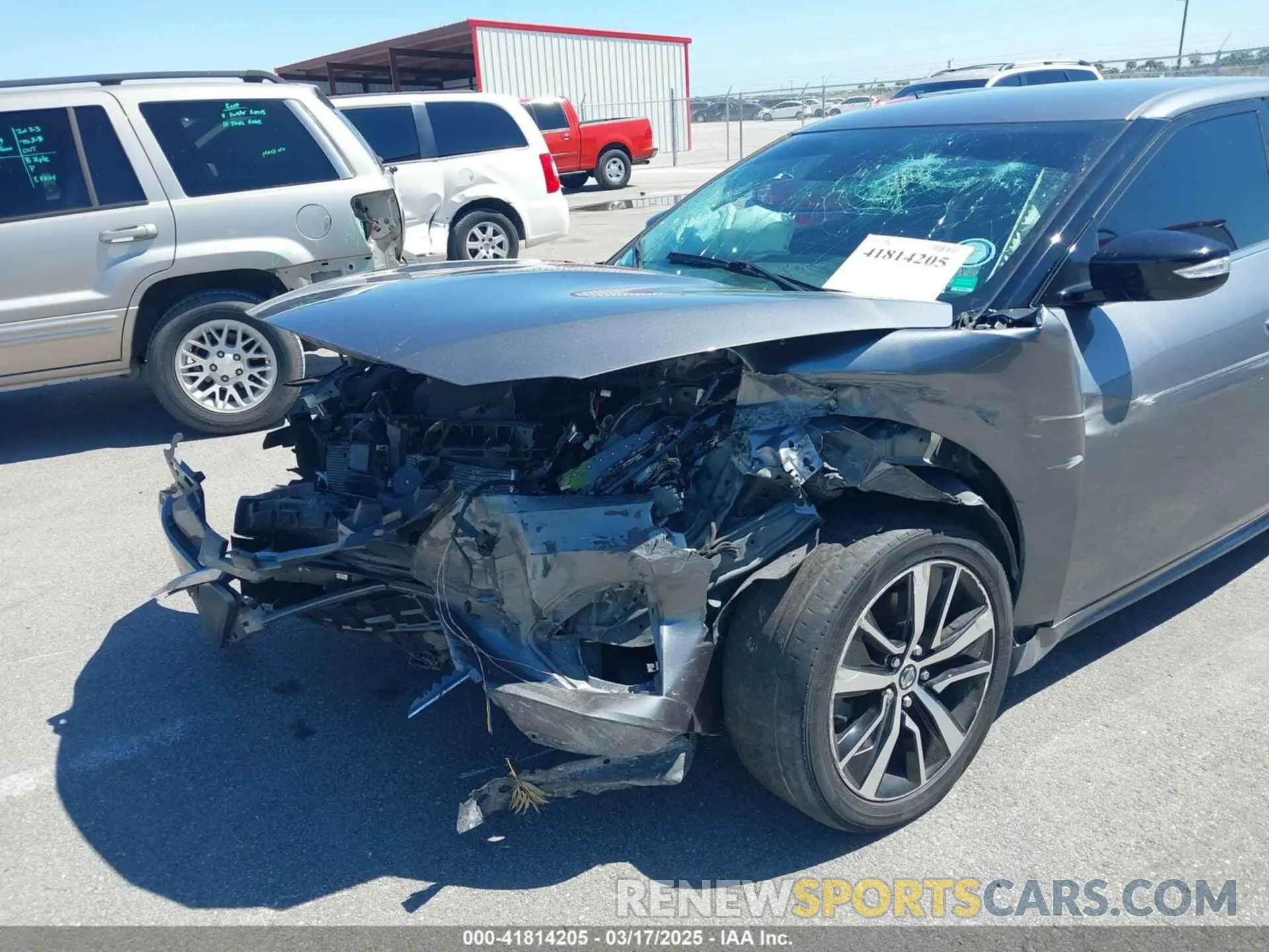 16 Photograph of a damaged car 1N4AA6CV2MC506208 NISSAN MAXIMA 2021
