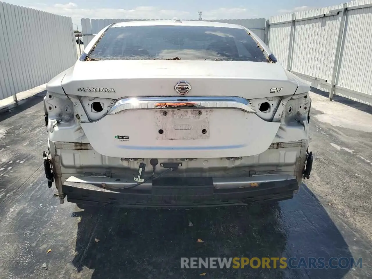 6 Photograph of a damaged car 1N4AA6CV2MC513868 NISSAN MAXIMA 2021