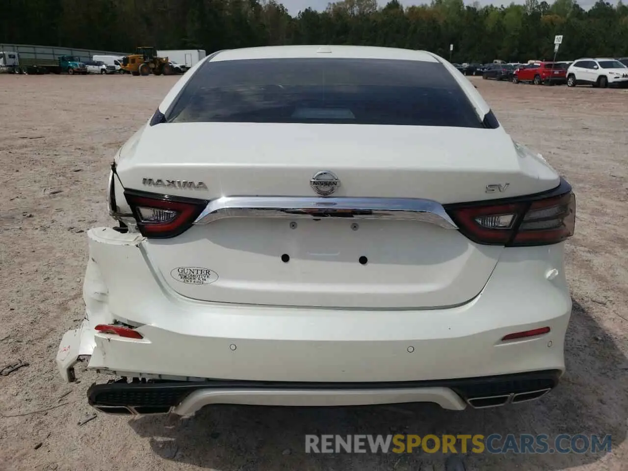 6 Photograph of a damaged car 1N4AA6CV2MC515622 NISSAN MAXIMA 2021