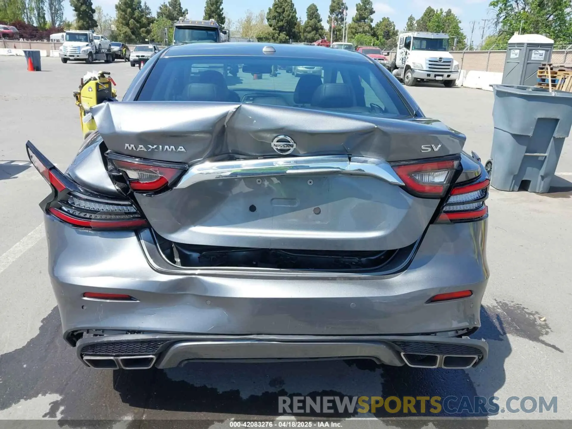 16 Photograph of a damaged car 1N4AA6CV3MC506783 NISSAN MAXIMA 2021