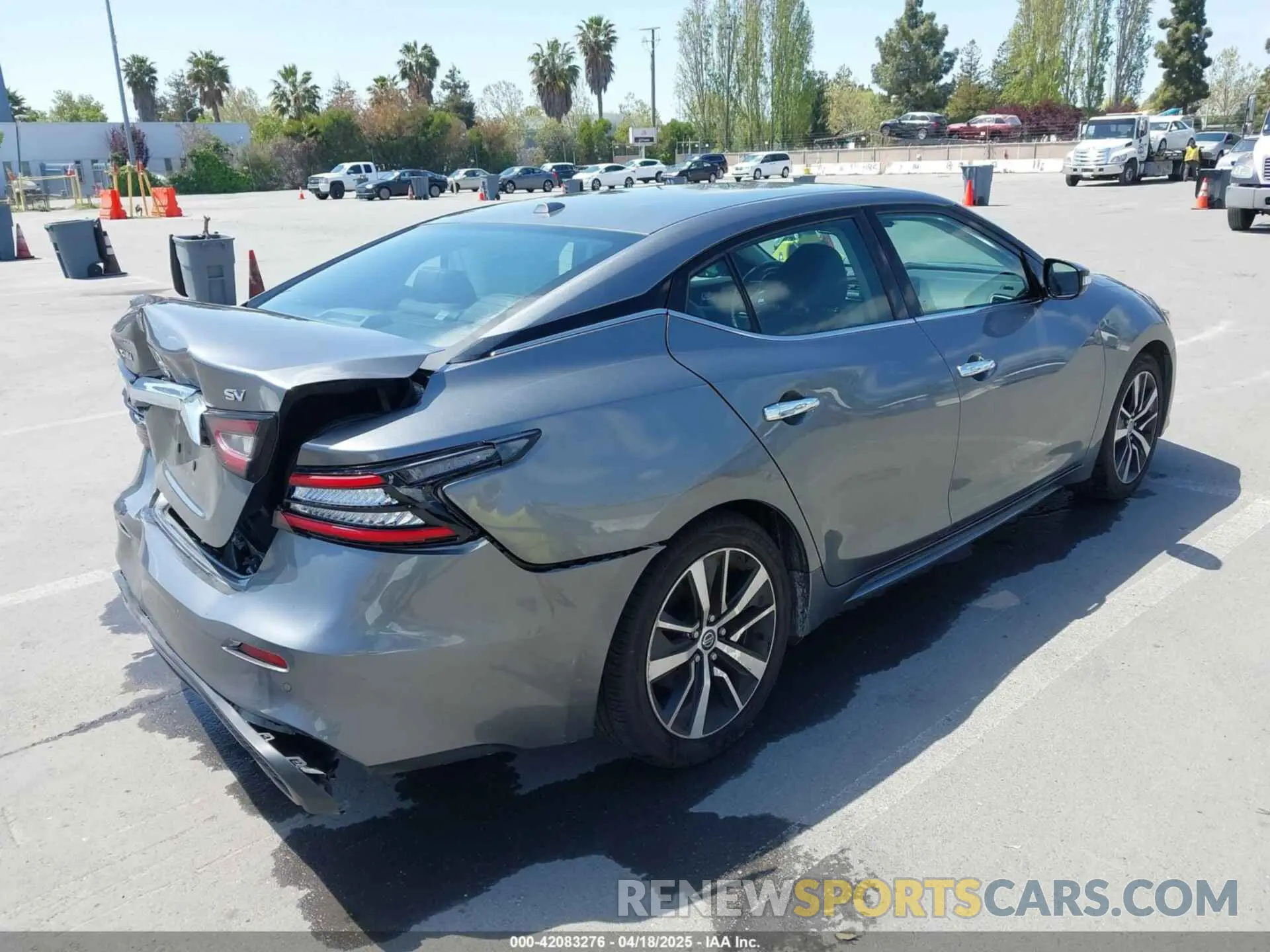 4 Photograph of a damaged car 1N4AA6CV3MC506783 NISSAN MAXIMA 2021
