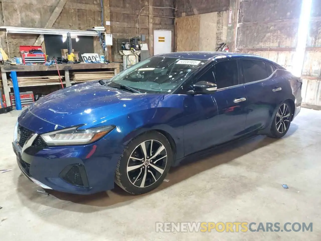 1 Photograph of a damaged car 1N4AA6CV3MC509621 NISSAN MAXIMA 2021