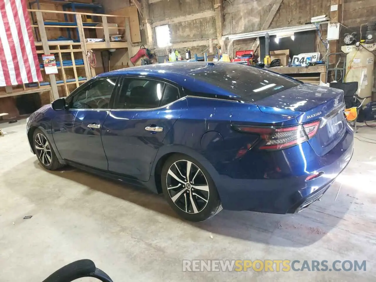2 Photograph of a damaged car 1N4AA6CV3MC509621 NISSAN MAXIMA 2021
