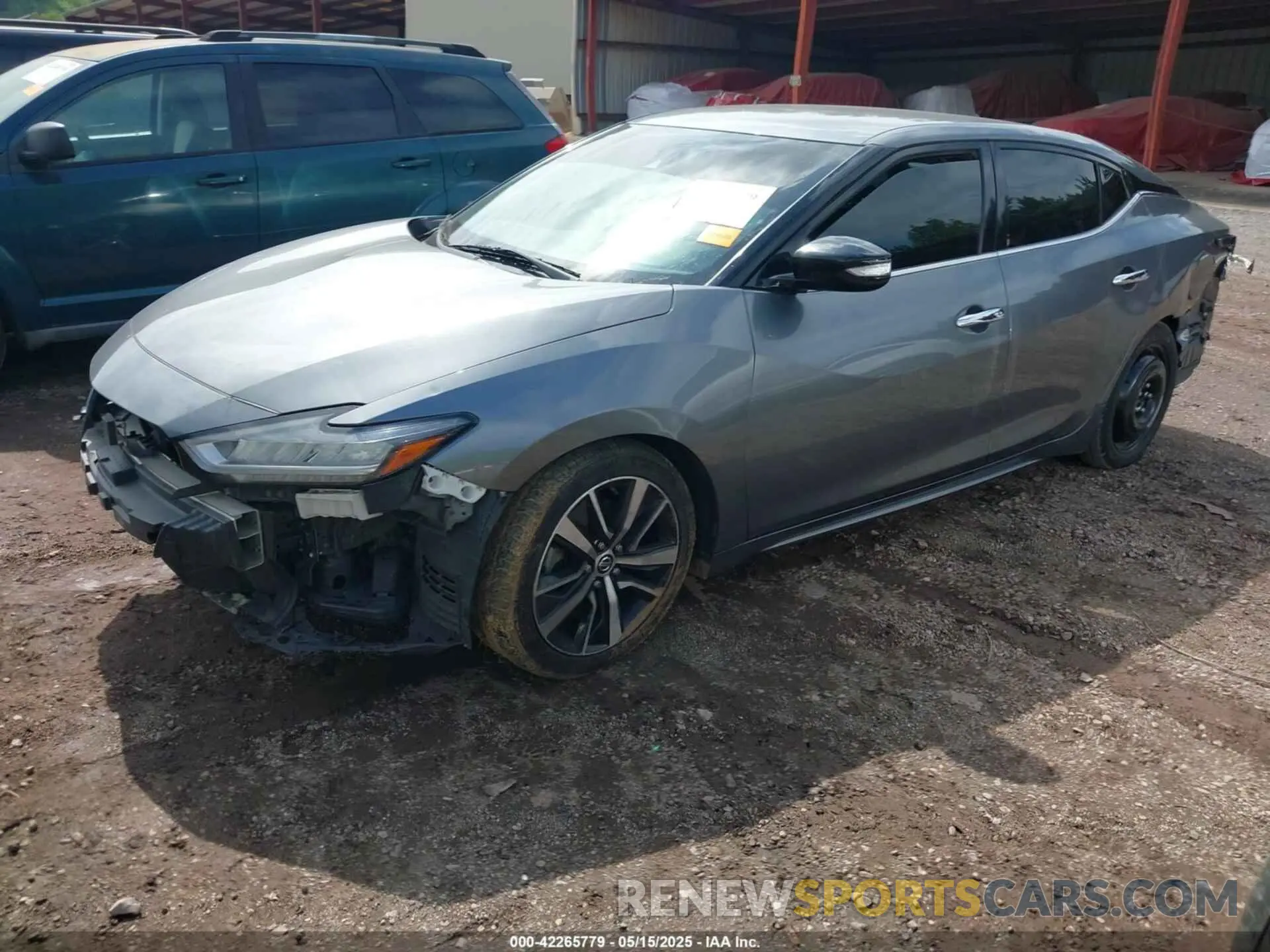 2 Photograph of a damaged car 1N4AA6CV4MC503018 NISSAN MAXIMA 2021