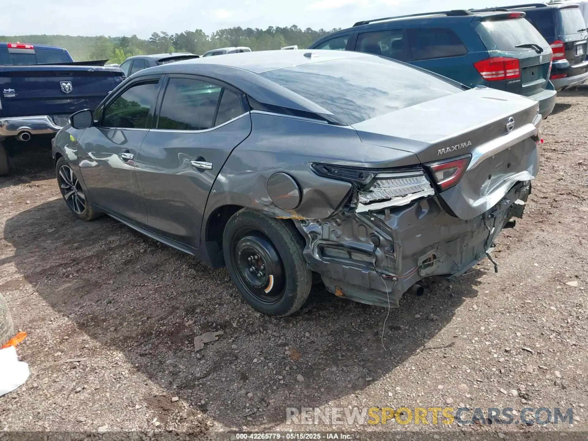 3 Photograph of a damaged car 1N4AA6CV4MC503018 NISSAN MAXIMA 2021