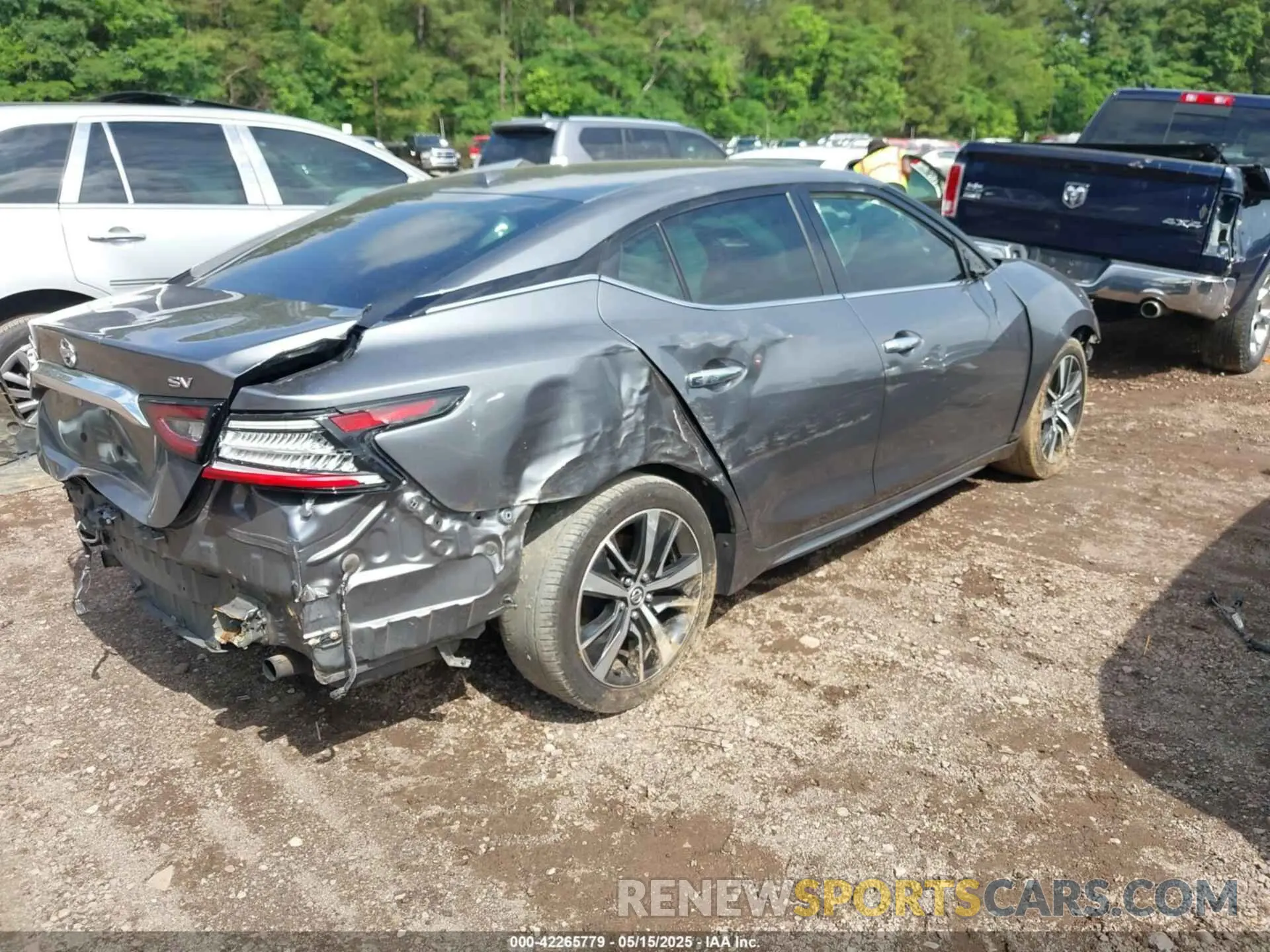 4 Photograph of a damaged car 1N4AA6CV4MC503018 NISSAN MAXIMA 2021