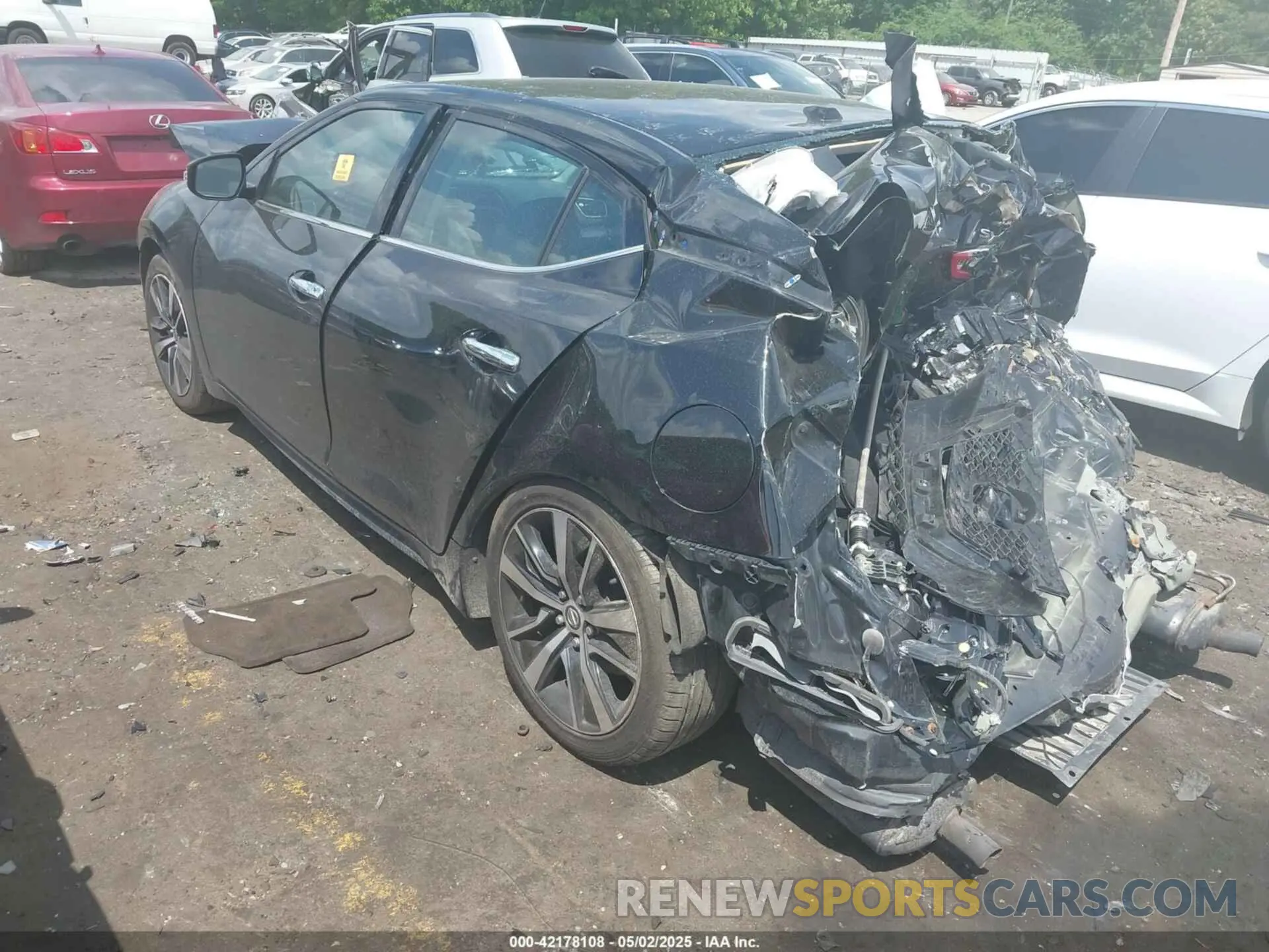3 Photograph of a damaged car 1N4AA6CV4MC503424 NISSAN MAXIMA 2021
