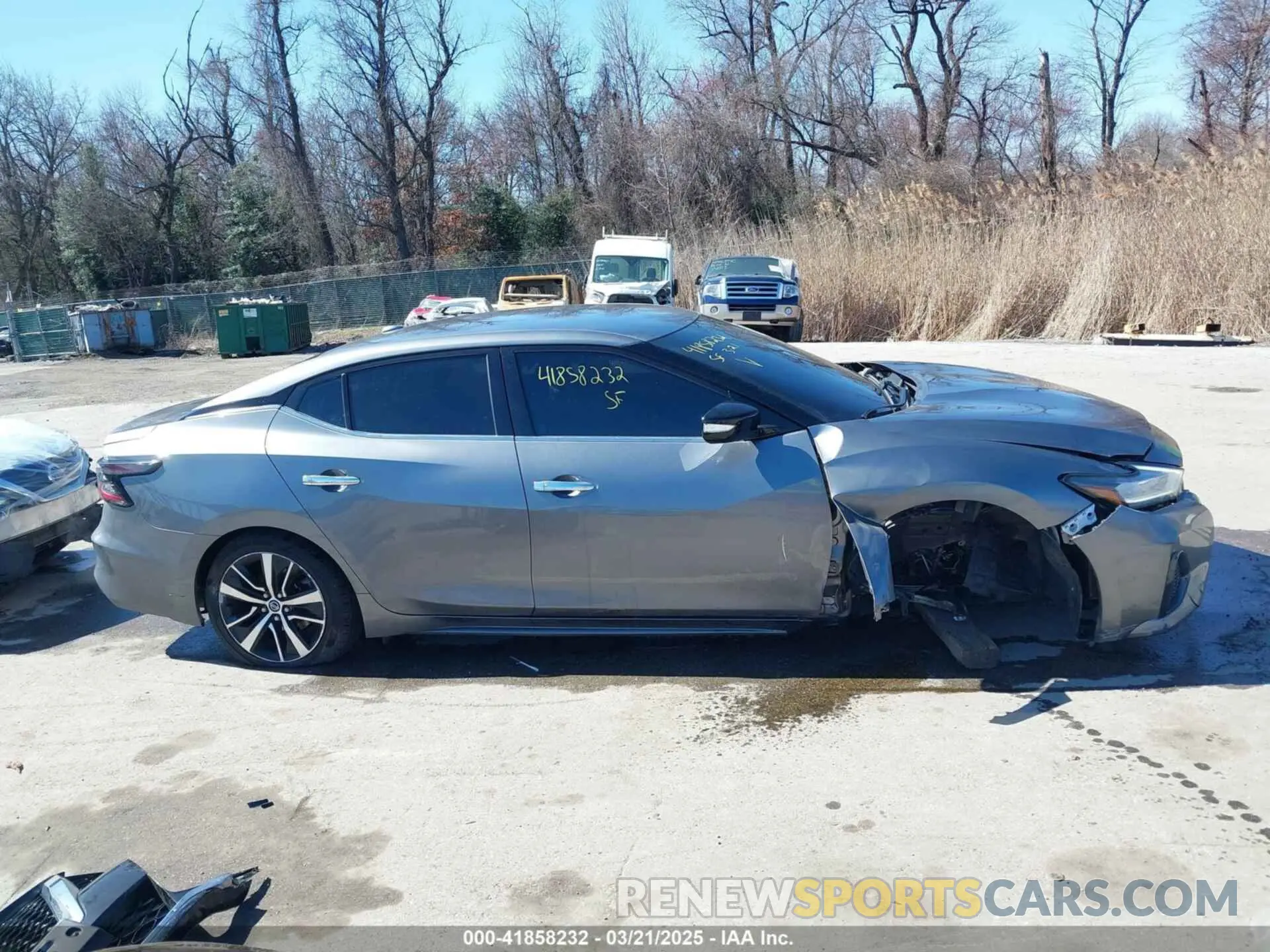 14 Photograph of a damaged car 1N4AA6CV4MC508977 NISSAN MAXIMA 2021