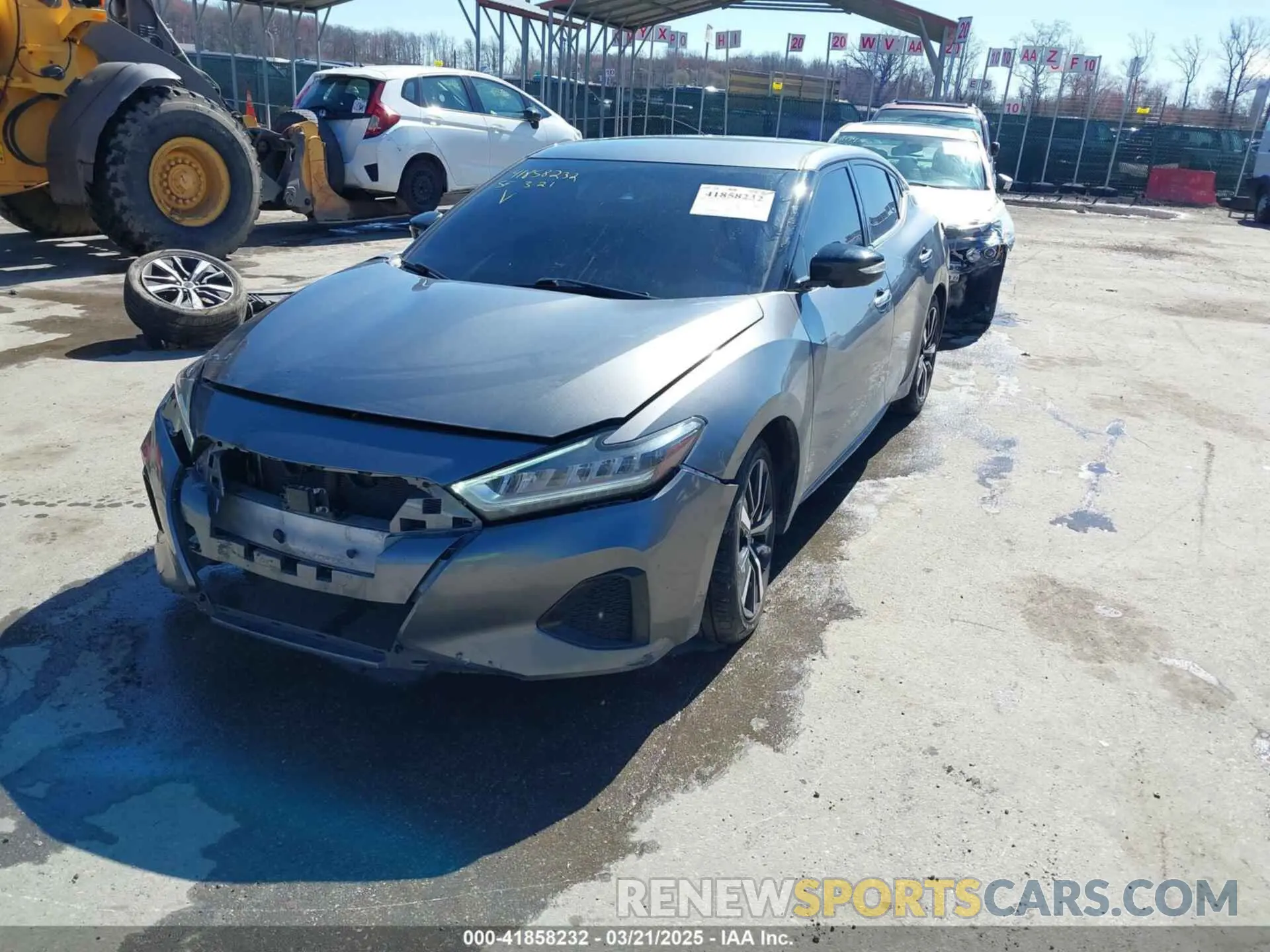 2 Photograph of a damaged car 1N4AA6CV4MC508977 NISSAN MAXIMA 2021