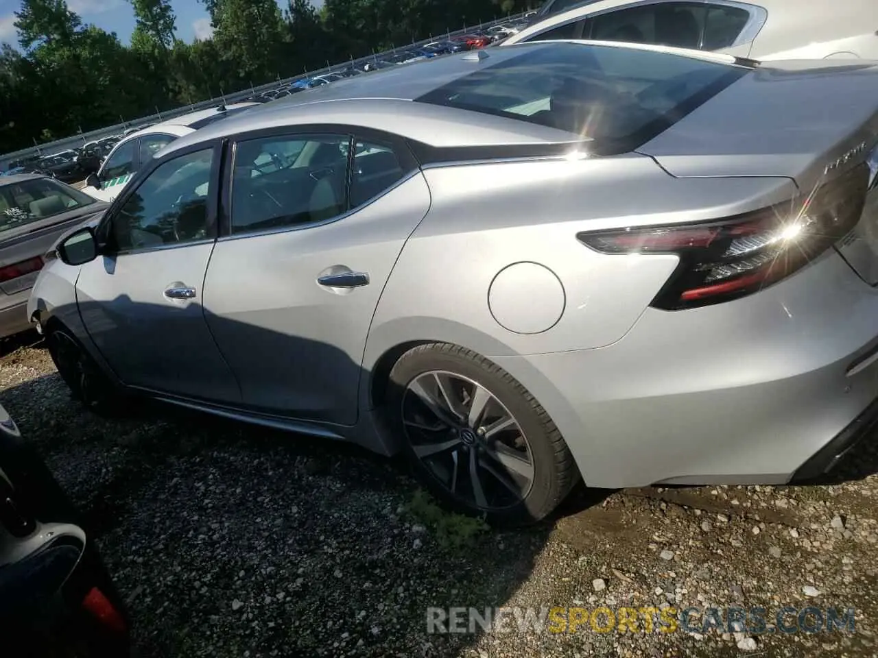 2 Photograph of a damaged car 1N4AA6CV5MC503707 NISSAN MAXIMA 2021