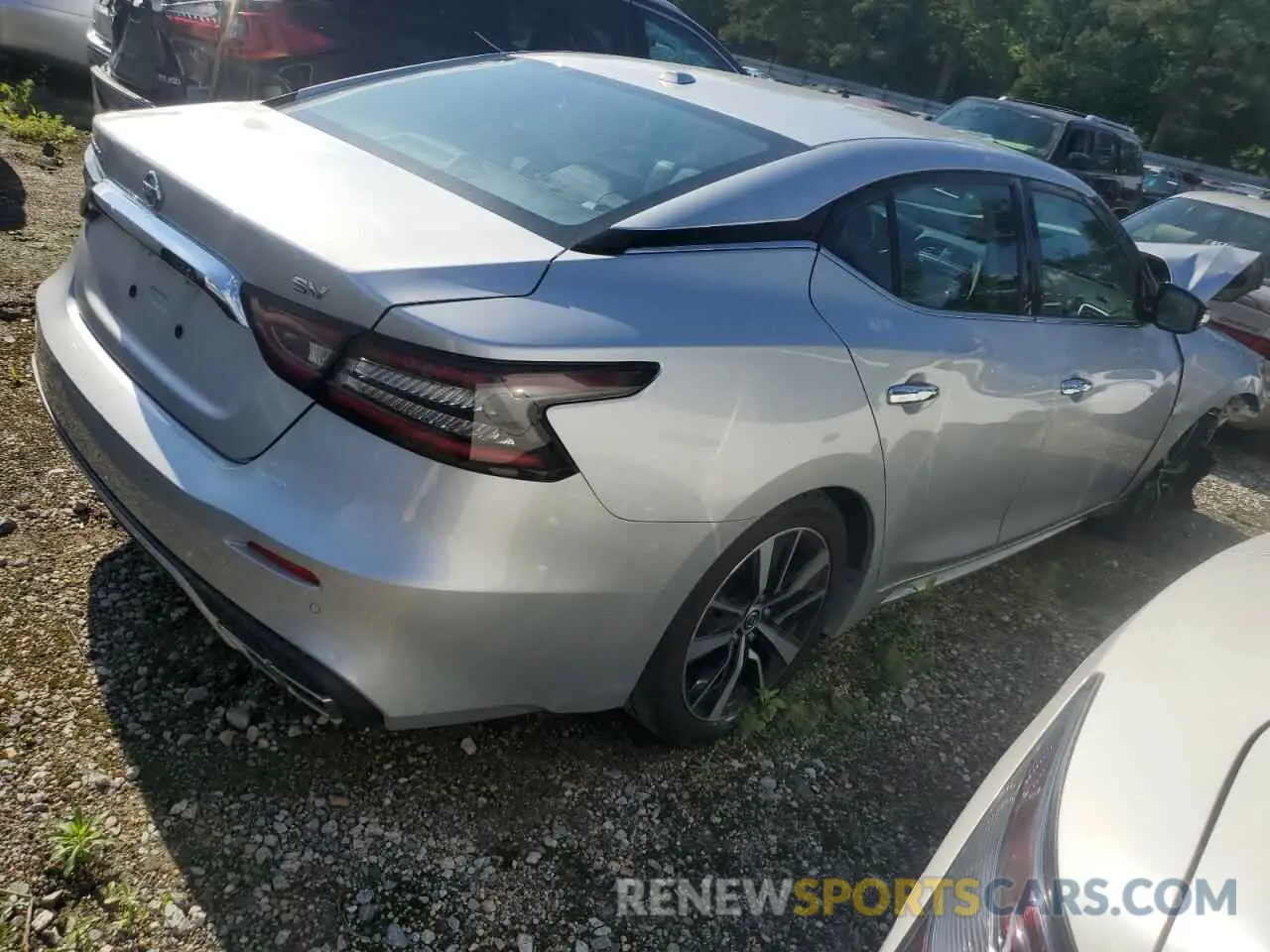 3 Photograph of a damaged car 1N4AA6CV5MC503707 NISSAN MAXIMA 2021