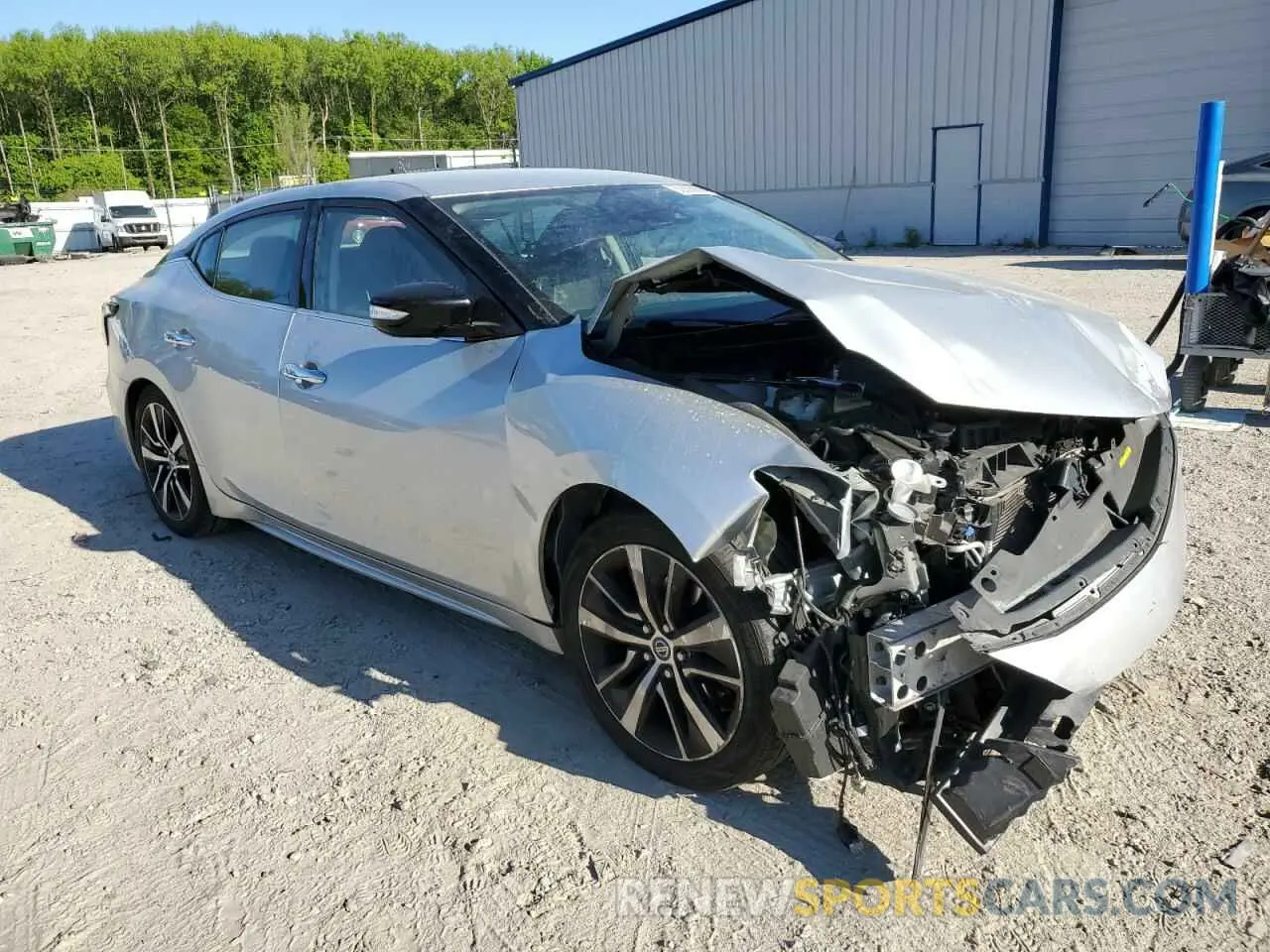 4 Photograph of a damaged car 1N4AA6CV5MC503707 NISSAN MAXIMA 2021