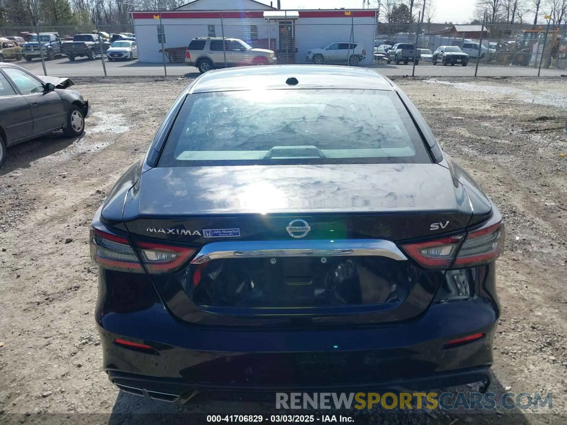 16 Photograph of a damaged car 1N4AA6CV5MC513640 NISSAN MAXIMA 2021