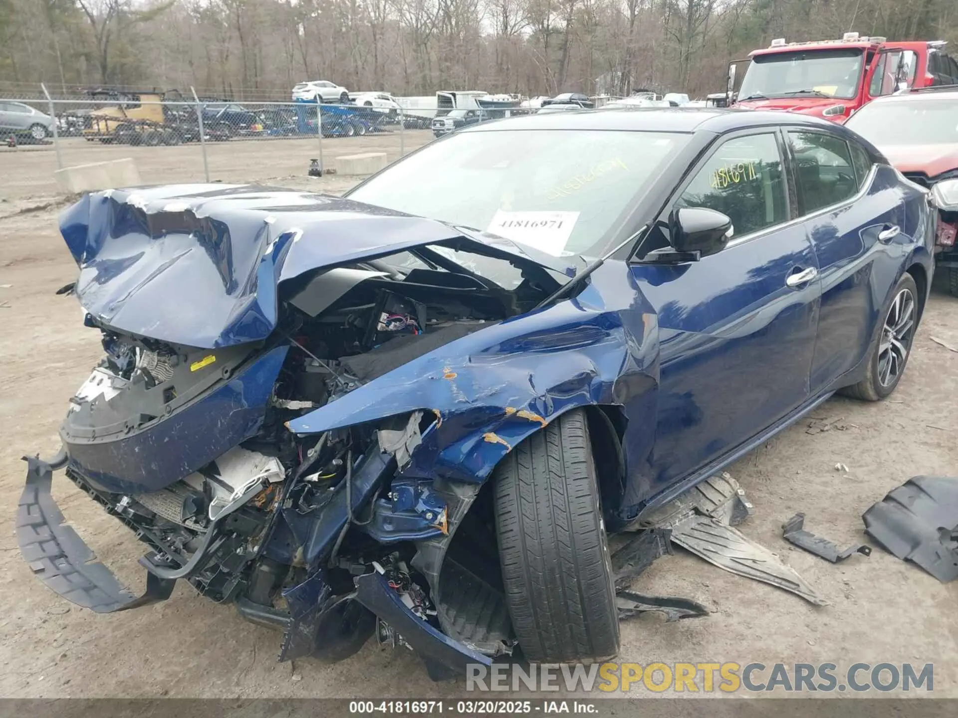 2 Photograph of a damaged car 1N4AA6CV6MC507605 NISSAN MAXIMA 2021