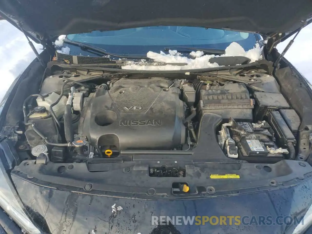 11 Photograph of a damaged car 1N4AA6CV6MC512190 NISSAN MAXIMA 2021