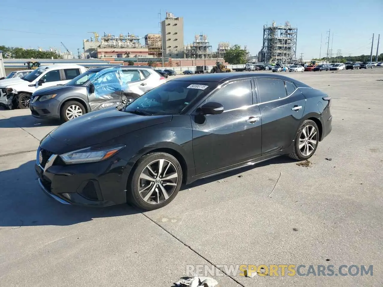 1 Photograph of a damaged car 1N4AA6CV6MC513808 NISSAN MAXIMA 2021