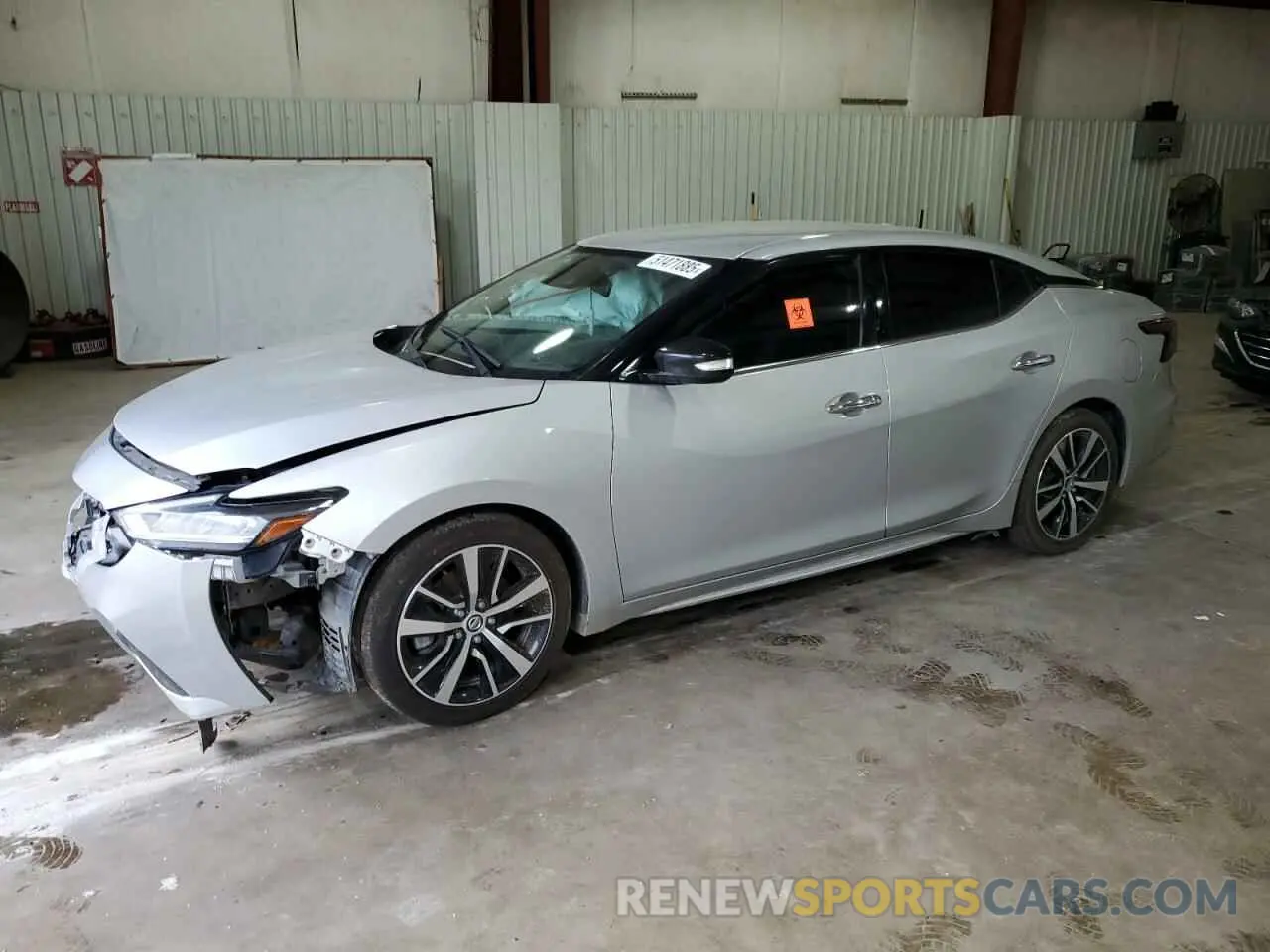 1 Photograph of a damaged car 1N4AA6CV6MC514019 NISSAN MAXIMA 2021