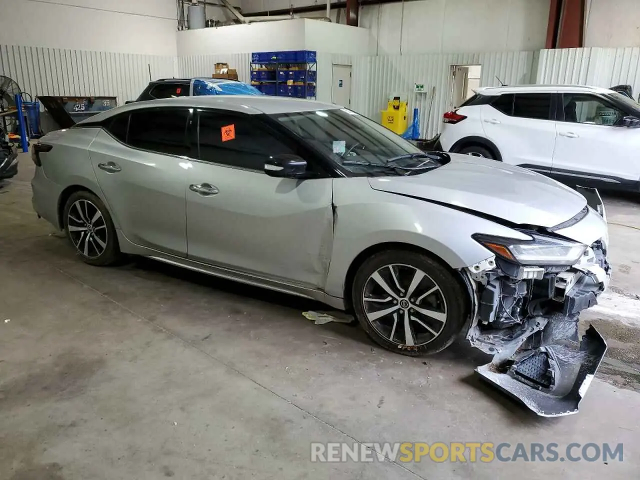 4 Photograph of a damaged car 1N4AA6CV6MC514019 NISSAN MAXIMA 2021