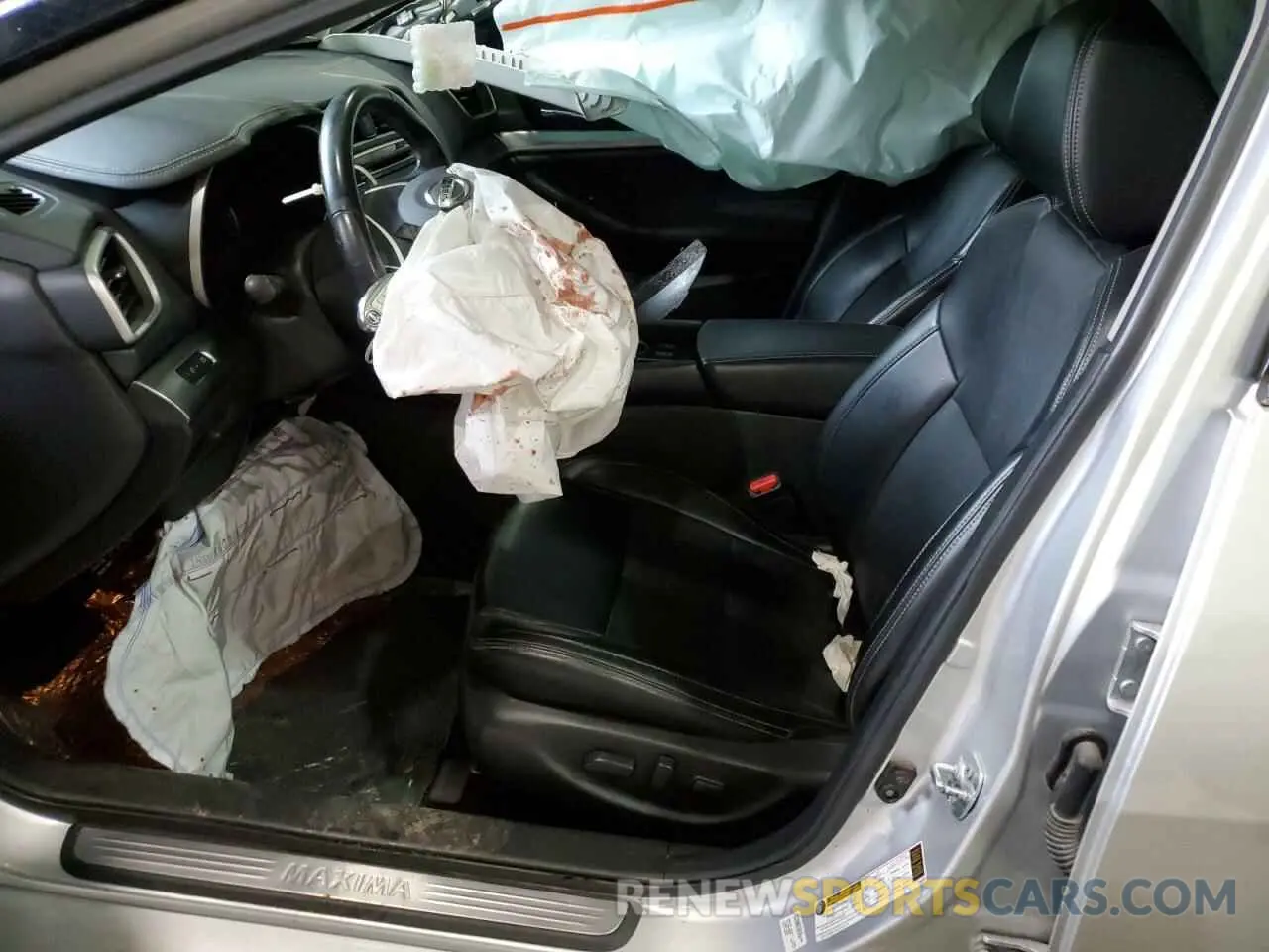 7 Photograph of a damaged car 1N4AA6CV6MC514019 NISSAN MAXIMA 2021