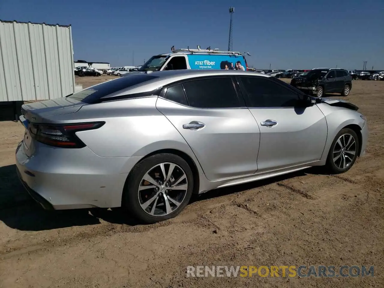 3 Photograph of a damaged car 1N4AA6CV7MC513526 NISSAN MAXIMA 2021