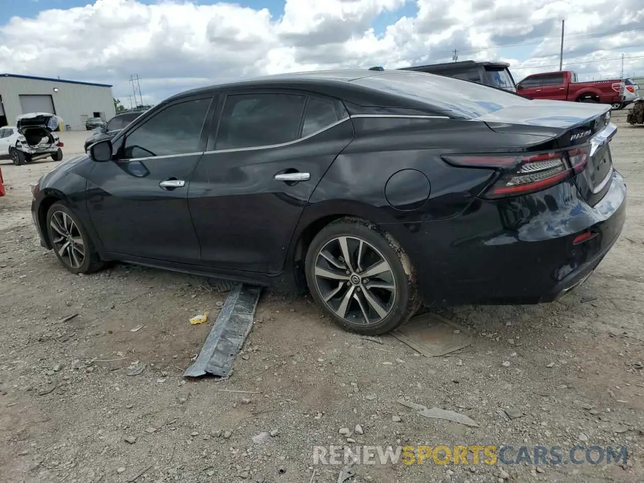 2 Photograph of a damaged car 1N4AA6CV8MC506052 NISSAN MAXIMA 2021