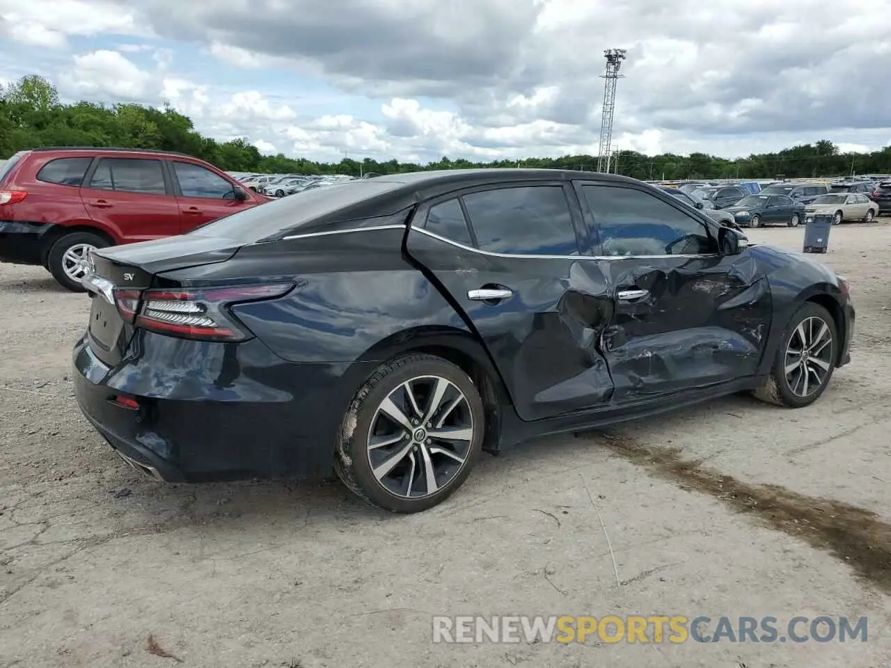 3 Photograph of a damaged car 1N4AA6CV8MC506052 NISSAN MAXIMA 2021
