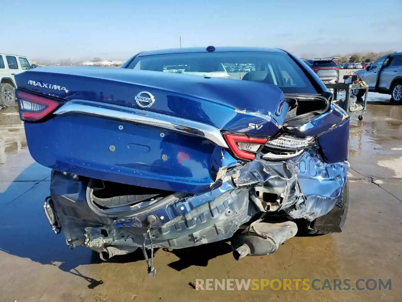 6 Photograph of a damaged car 1N4AA6CV8MC512644 NISSAN MAXIMA 2021