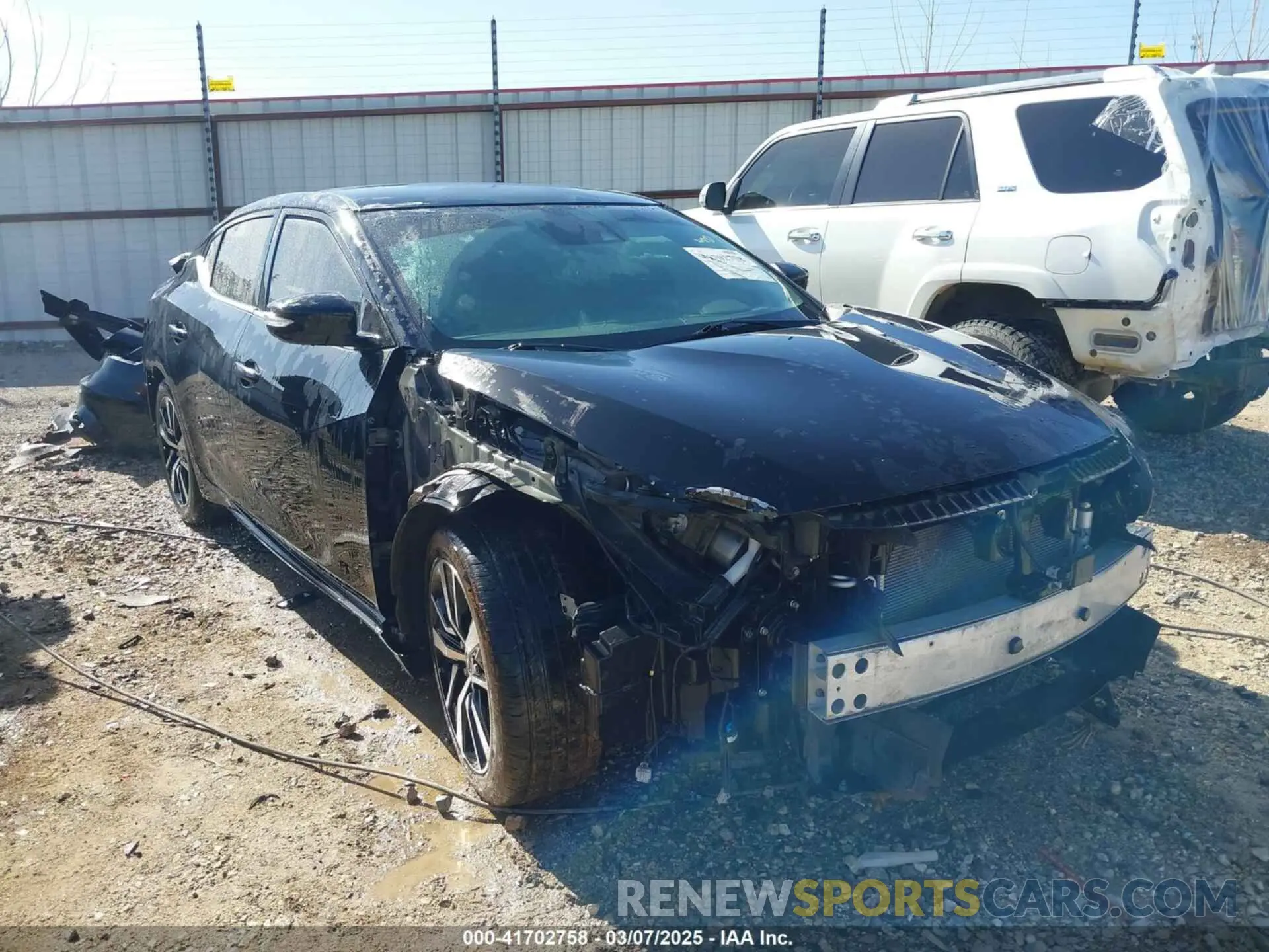 1 Photograph of a damaged car 1N4AA6CV9MC506223 NISSAN MAXIMA 2021