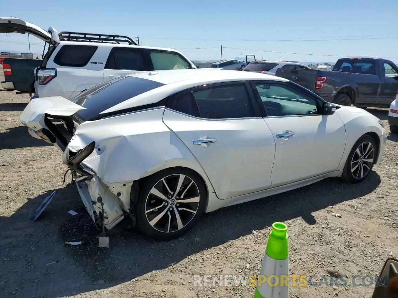 3 Photograph of a damaged car 1N4AA6CV9MC515214 NISSAN MAXIMA 2021