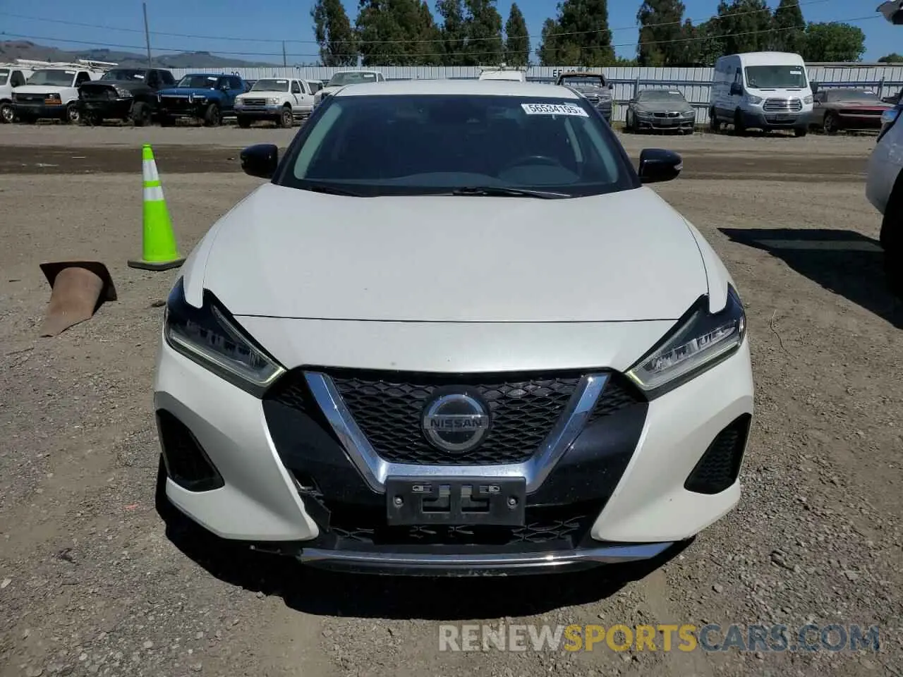 5 Photograph of a damaged car 1N4AA6CV9MC515214 NISSAN MAXIMA 2021