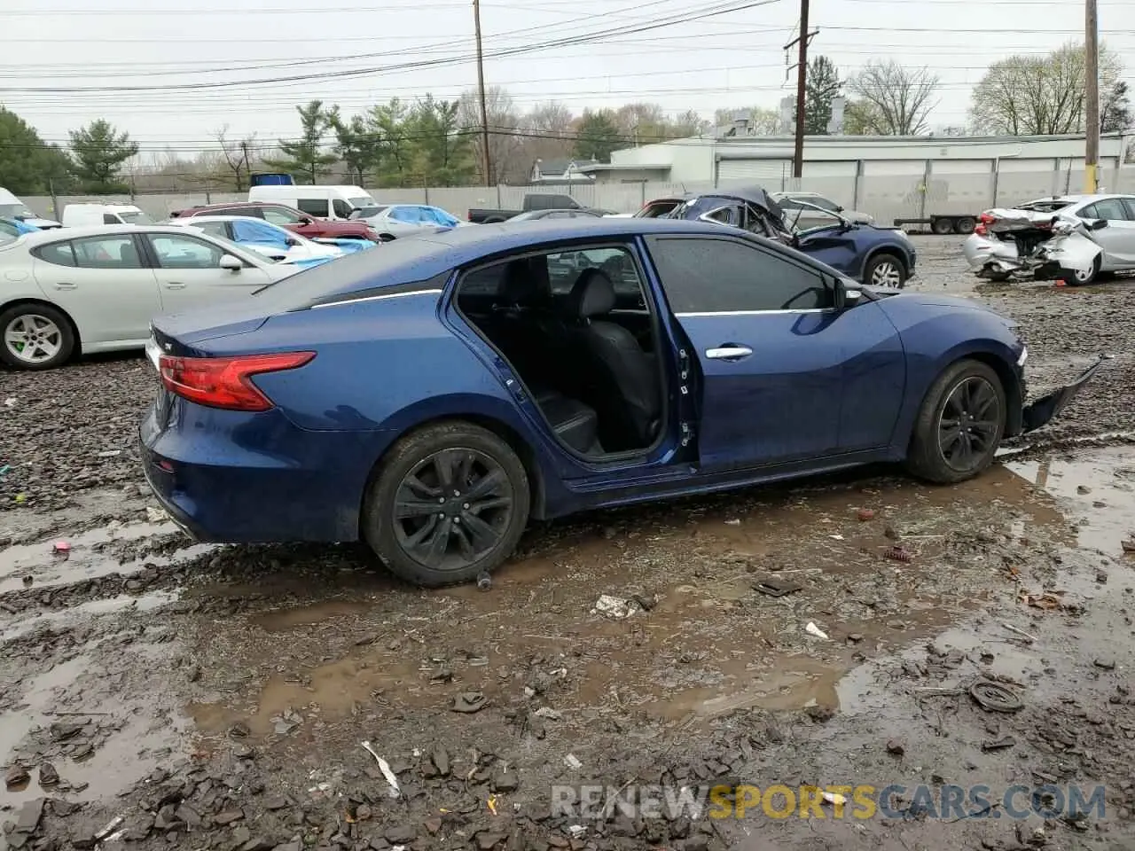 3 Photograph of a damaged car 1N4AA6CVXMC503489 NISSAN MAXIMA 2021
