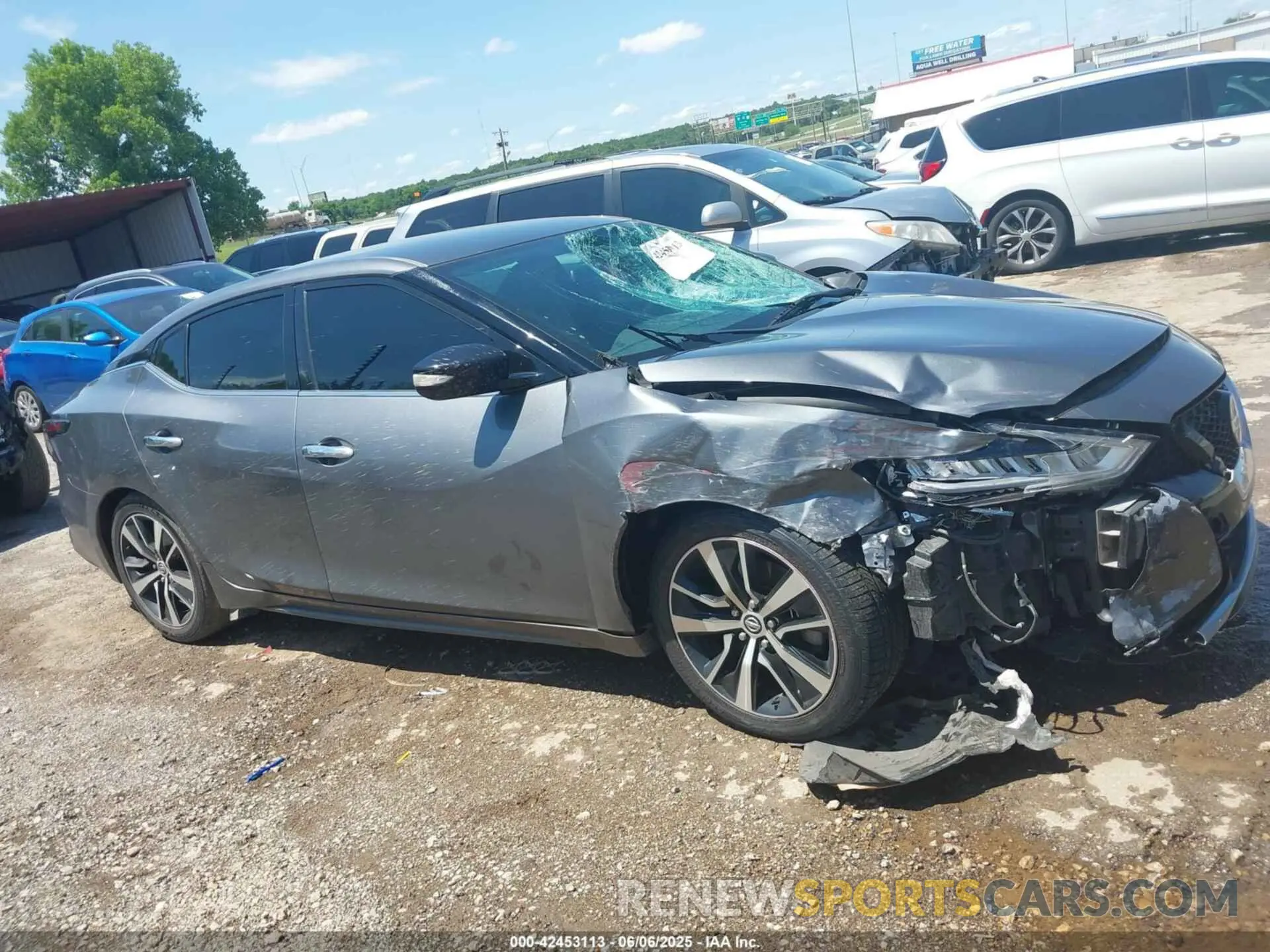 12 Photograph of a damaged car 1N4AA6CVXMC514377 NISSAN MAXIMA 2021