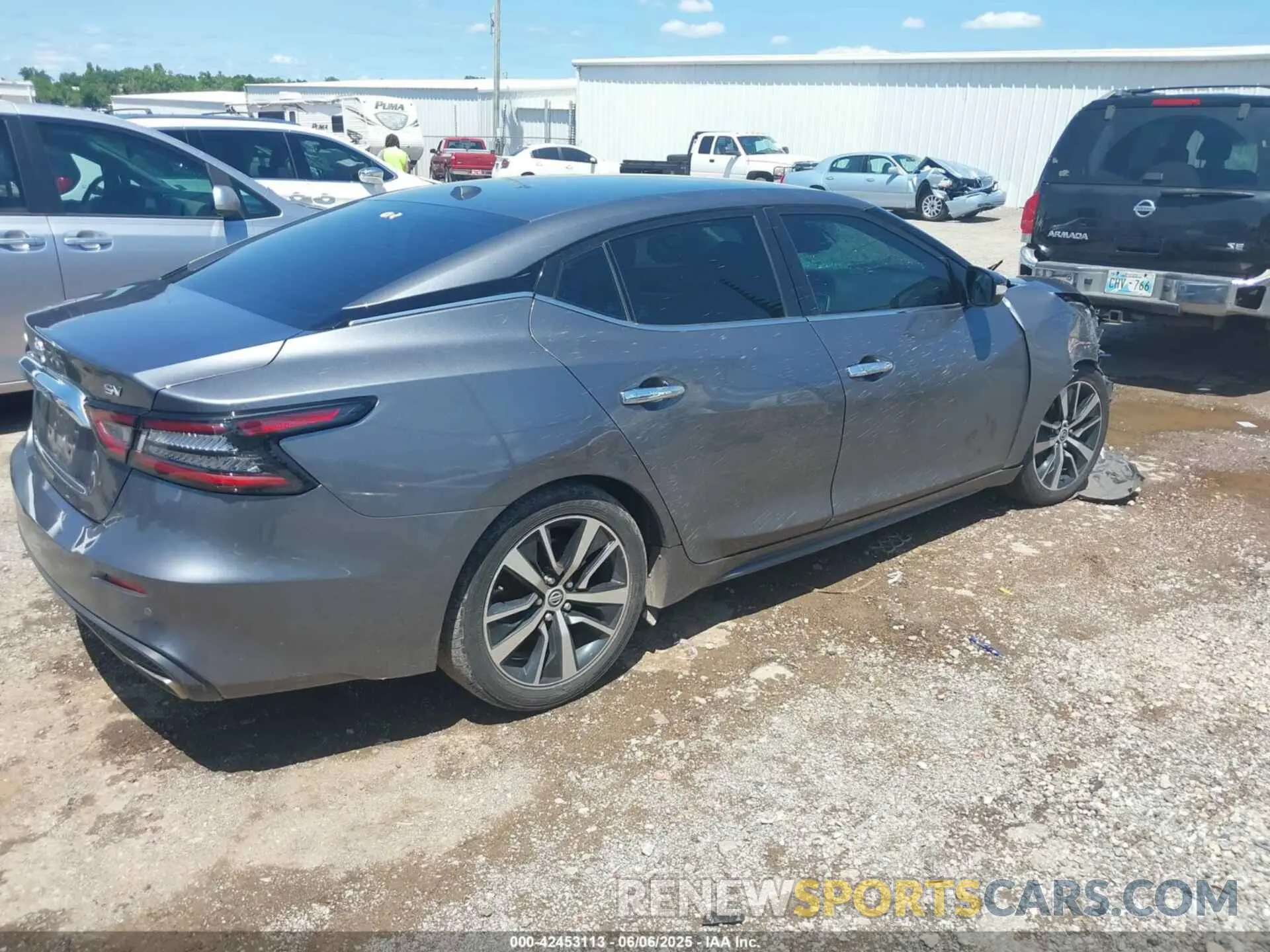 4 Photograph of a damaged car 1N4AA6CVXMC514377 NISSAN MAXIMA 2021