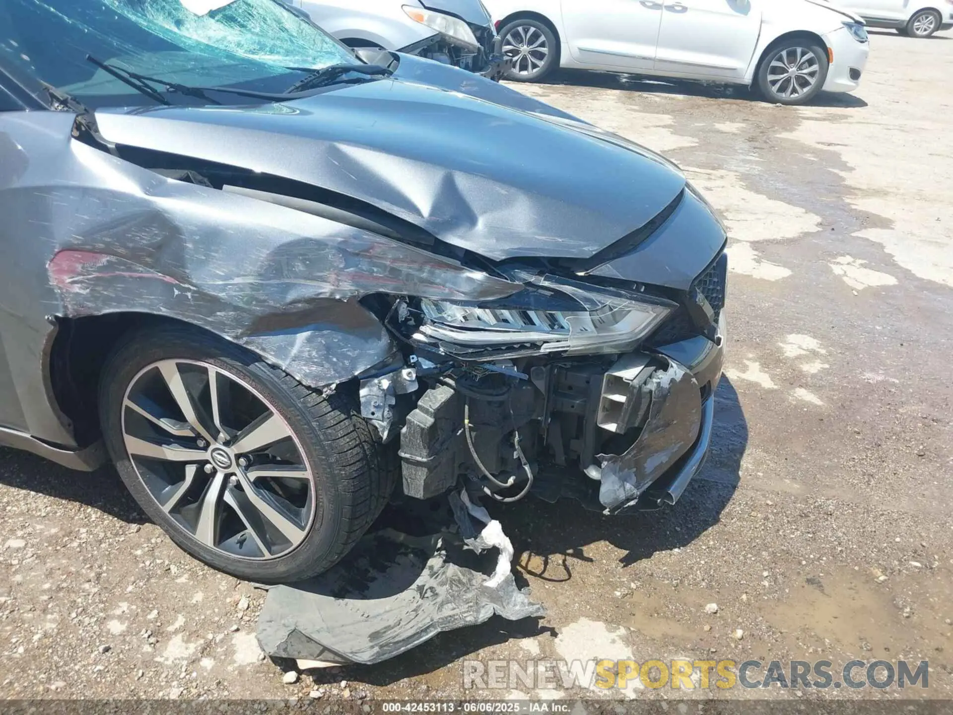 6 Photograph of a damaged car 1N4AA6CVXMC514377 NISSAN MAXIMA 2021