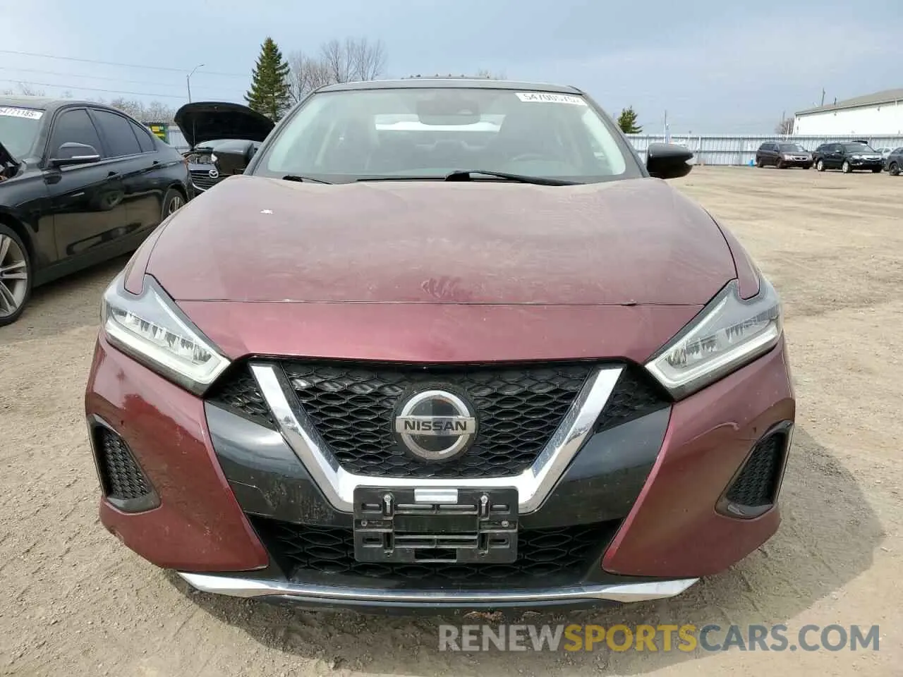 5 Photograph of a damaged car 1N4AA6DV8MC512593 NISSAN MAXIMA 2021