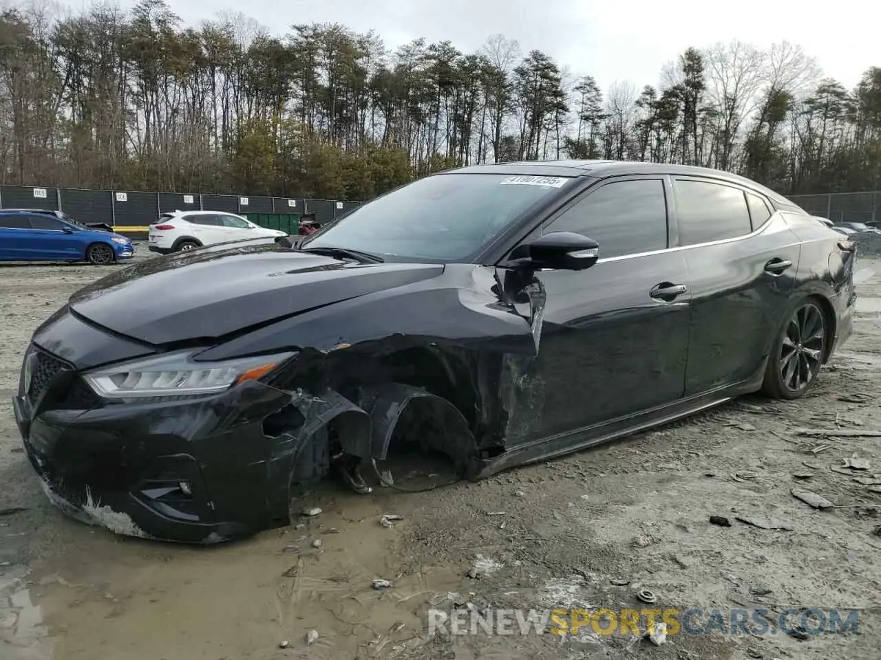 1 Photograph of a damaged car 1N4AA6EV6MC508394 NISSAN MAXIMA 2021