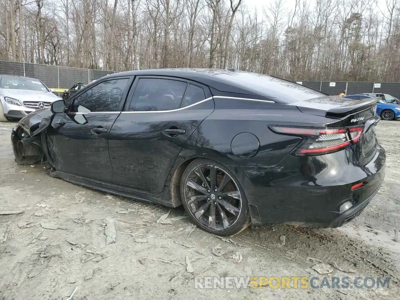 2 Photograph of a damaged car 1N4AA6EV6MC508394 NISSAN MAXIMA 2021