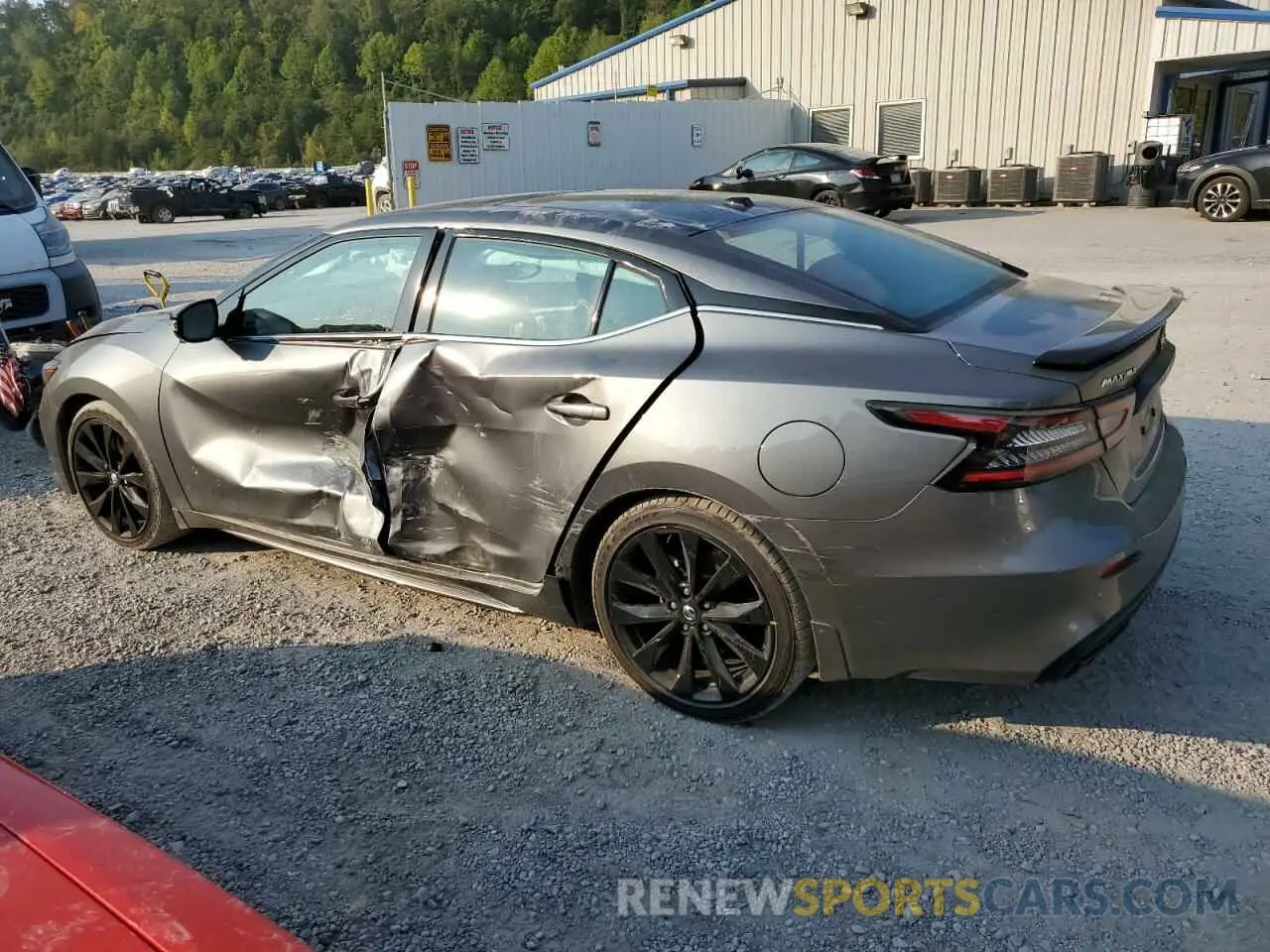 2 Photograph of a damaged car 1N4AA6EV7MC515984 NISSAN MAXIMA 2021