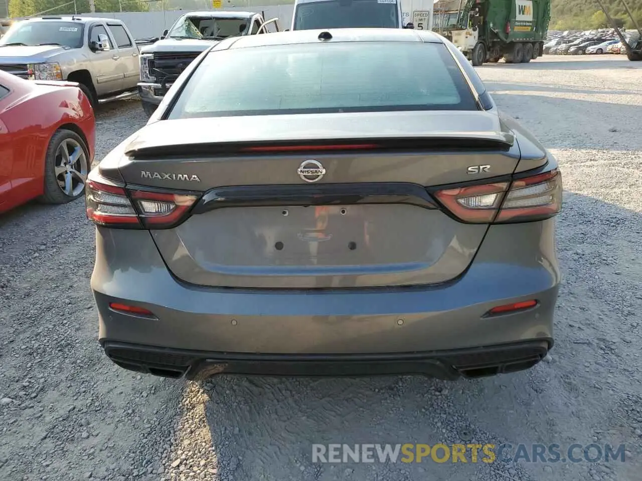 6 Photograph of a damaged car 1N4AA6EV7MC515984 NISSAN MAXIMA 2021