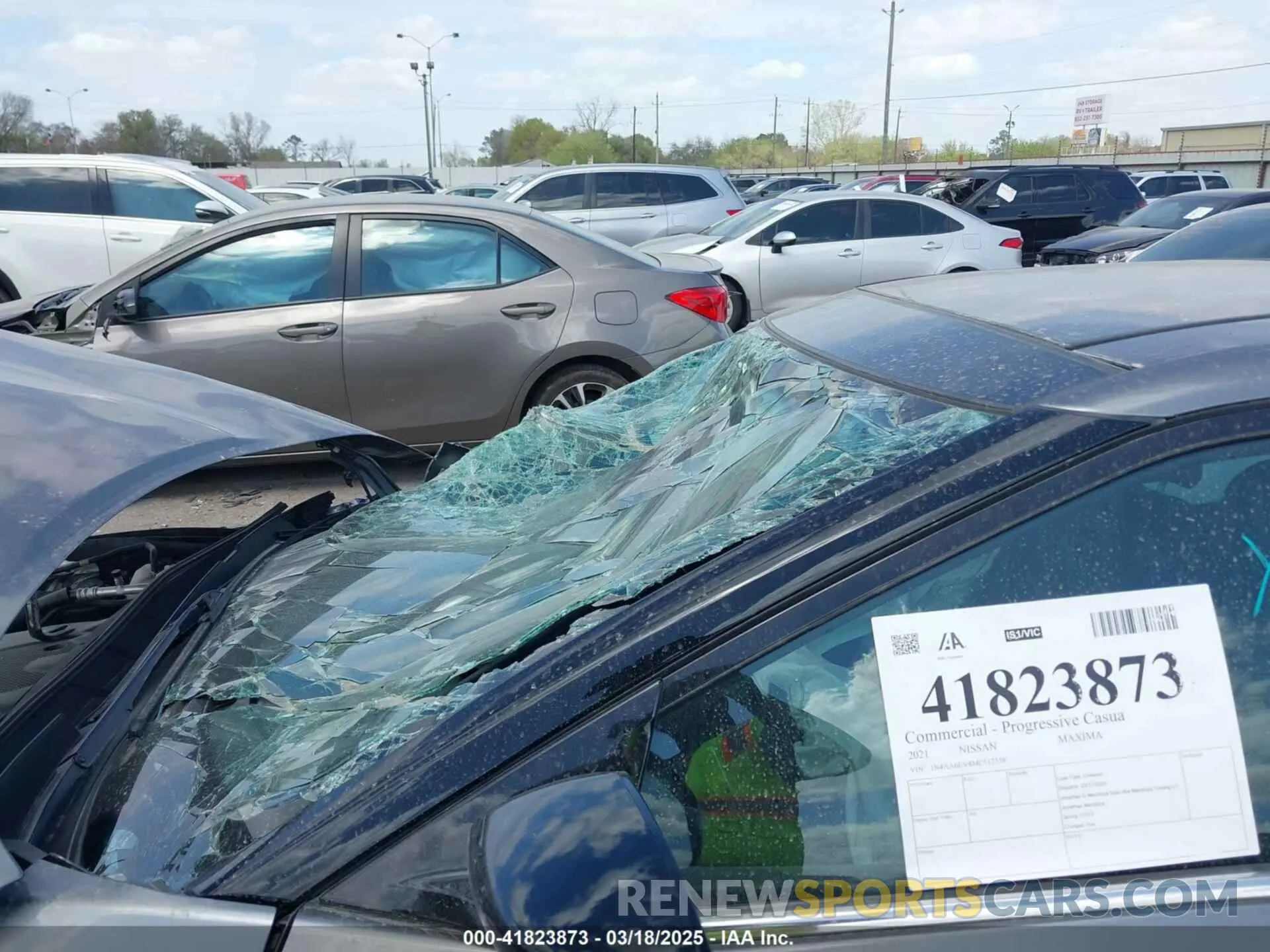 6 Photograph of a damaged car 1N4AA6EV8MC512558 NISSAN MAXIMA 2021