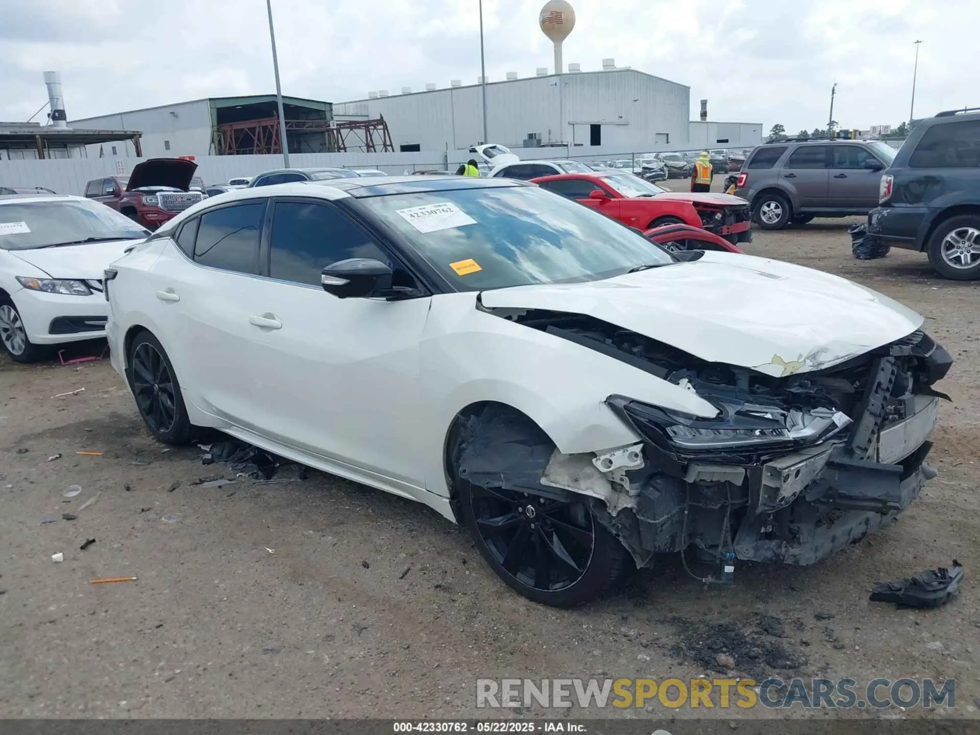 1 Photograph of a damaged car 1N4AA6EV9MC510222 NISSAN MAXIMA 2021