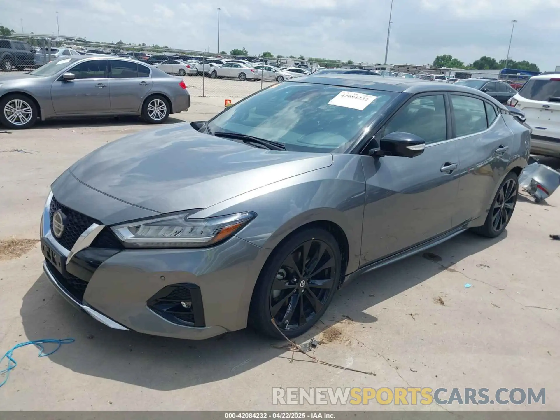 2 Photograph of a damaged car 1N4AA6EVXMC514926 NISSAN MAXIMA 2021