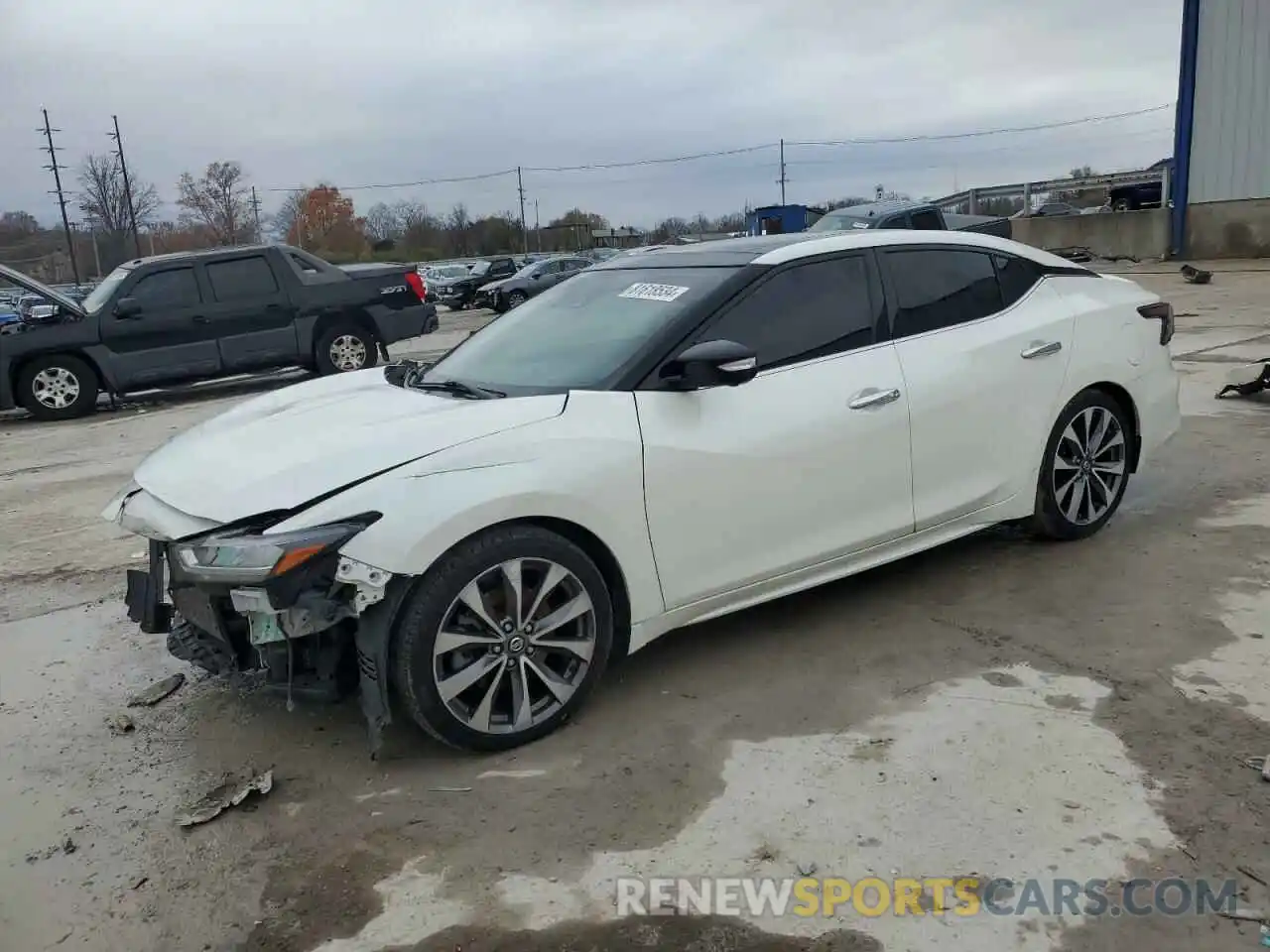 1 Photograph of a damaged car 1N4AA6FV0MC507630 NISSAN MAXIMA 2021