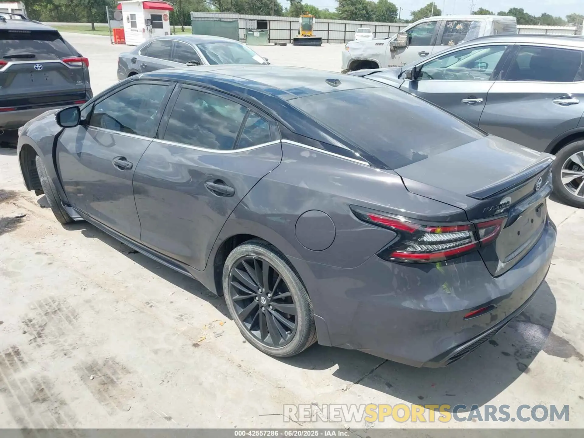 3 Photograph of a damaged car 1N4AA6FV0MC507840 NISSAN MAXIMA 2021