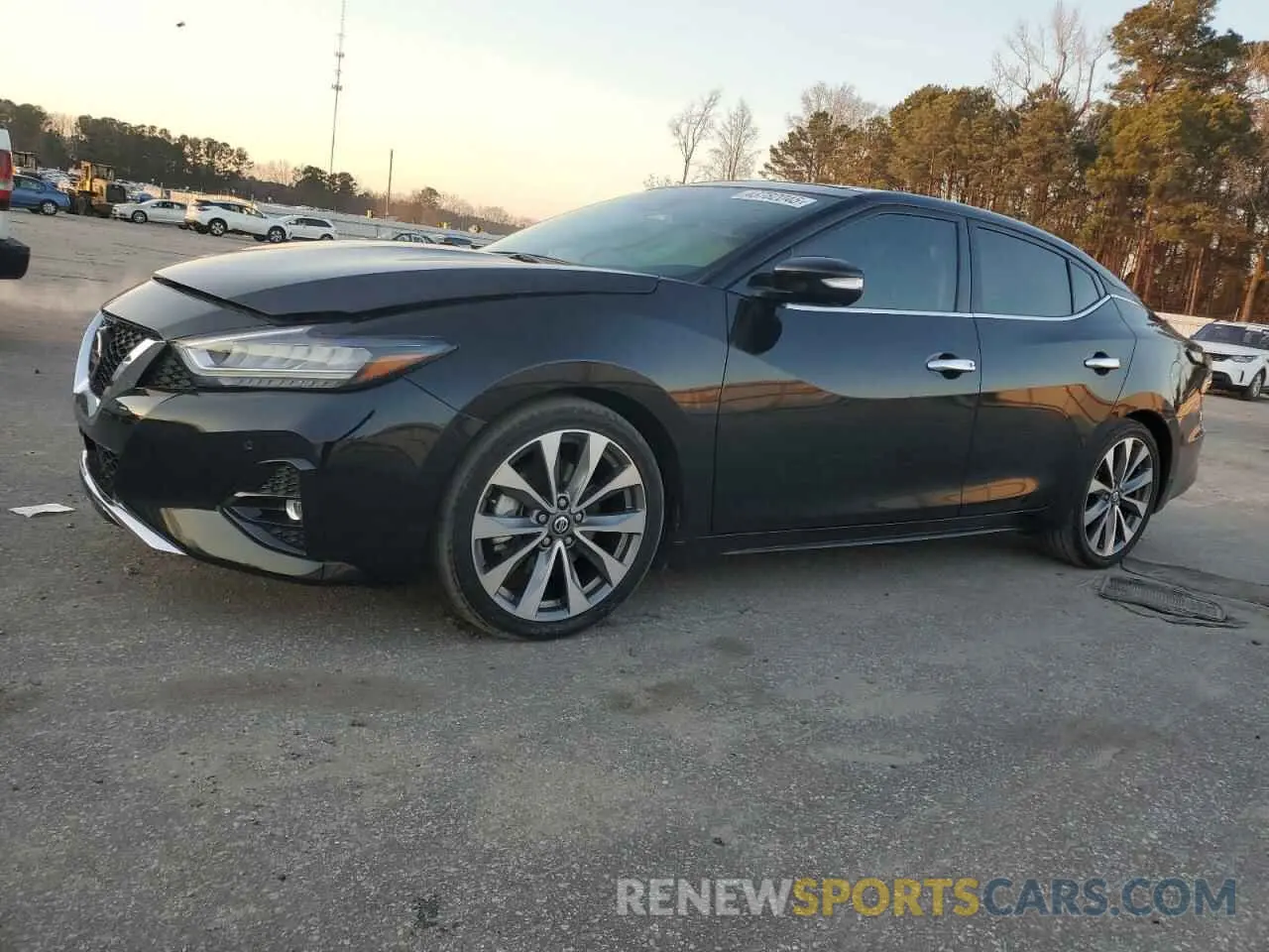 1 Photograph of a damaged car 1N4AA6FV2MC510822 NISSAN MAXIMA 2021
