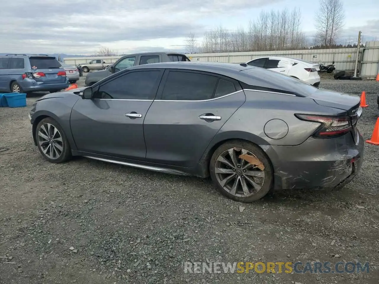 2 Photograph of a damaged car 1N4AA6FV3MC511784 NISSAN MAXIMA 2021