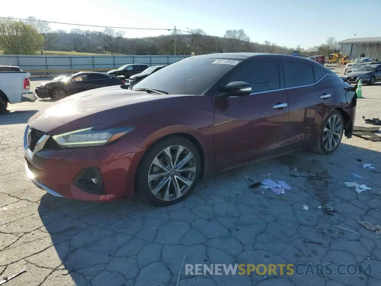 1 Photograph of a damaged car 1N4AA6FV6MC511827 NISSAN MAXIMA 2021