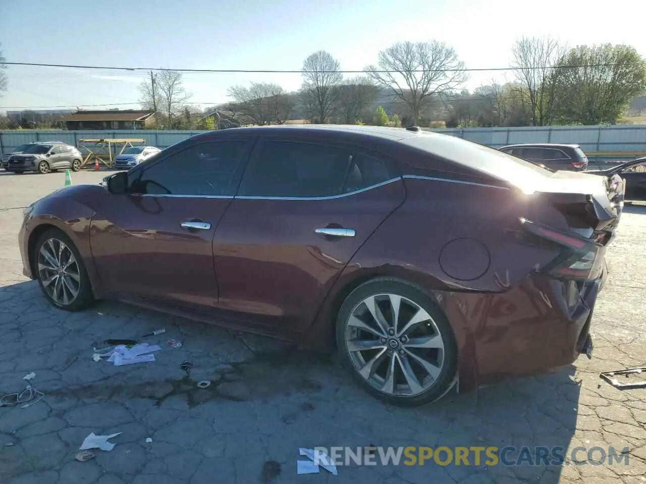 2 Photograph of a damaged car 1N4AA6FV6MC511827 NISSAN MAXIMA 2021